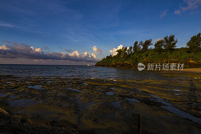 Volcanic island of weizhou island in Guangxi